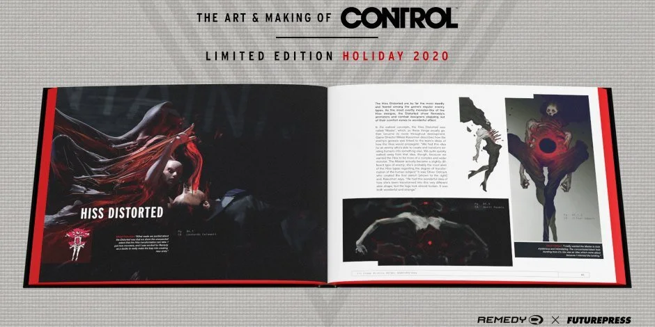 CONTROL COMPANION BOOK Releasing This Holiday Season!
