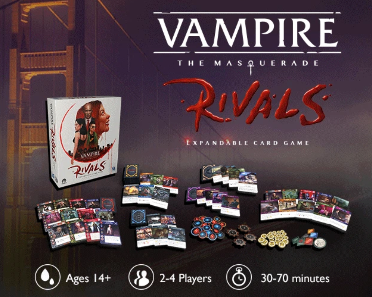 Vampire: The Masquerade Rivals Card Game Announces New Expansion