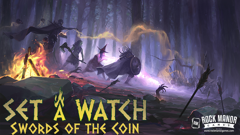 A Fiery Kickstarter Launch For SET A WATCH: SWORDS OF THE COIN Expansion