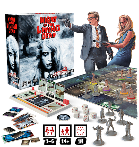 End The Scary Season With NIGHT OF THE LIVING DEAD: A ZOMBICIDE GAME