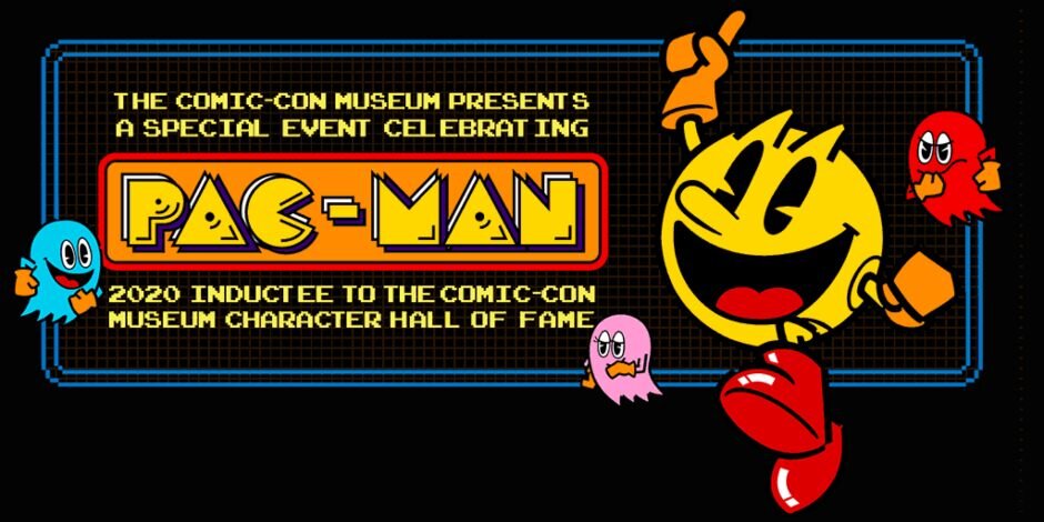 PAC-MAN Finishes Up His 40th Year Anniversary By Entering The Comic-Con Hall Of Fame!