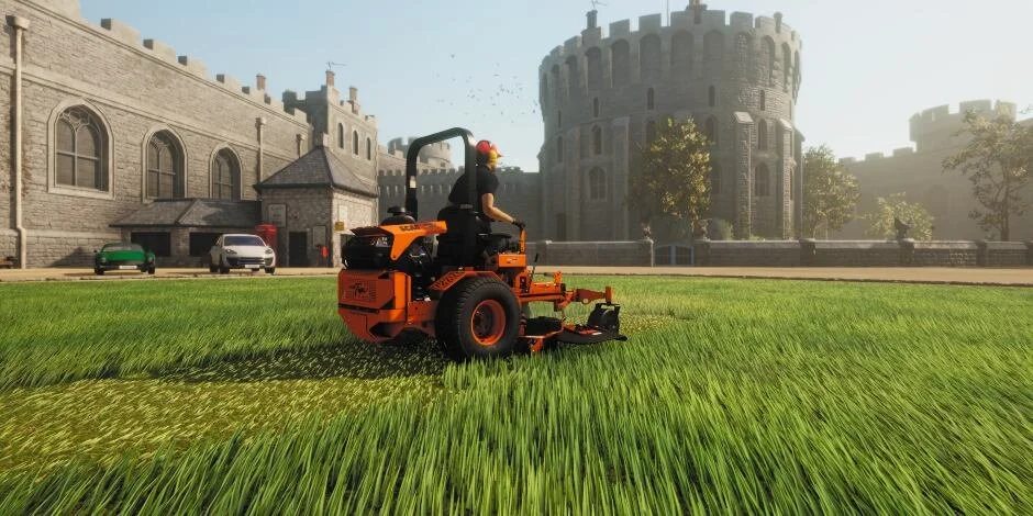 Gas Up The Mowers Because LAWN MOWING SIMULATOR Launches This Summer