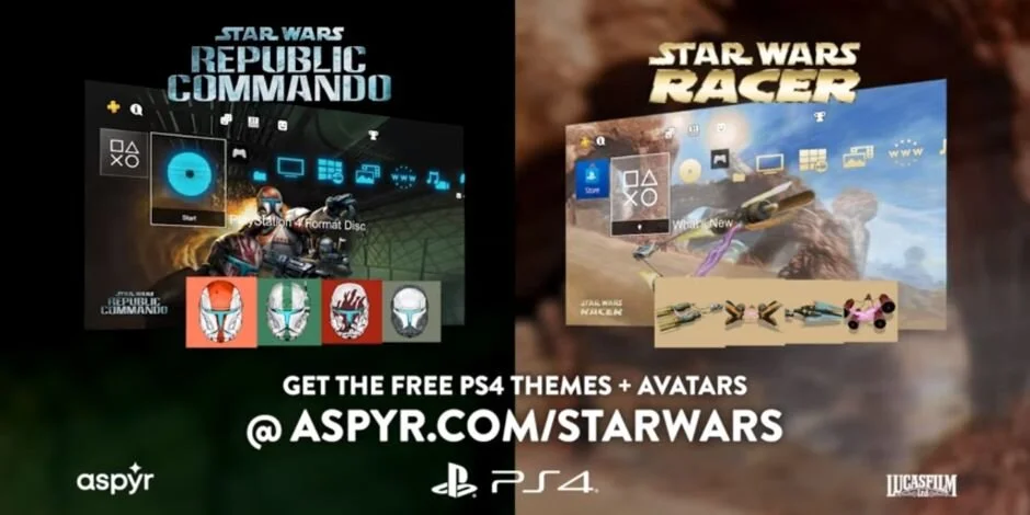 Grab Your Free STAR WARS PS4 Themes And Avatars Before They're Gone!