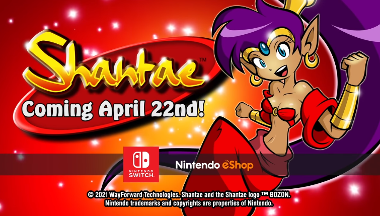 The Original SHANTAE Belly Dances Its Way On To The Switch!