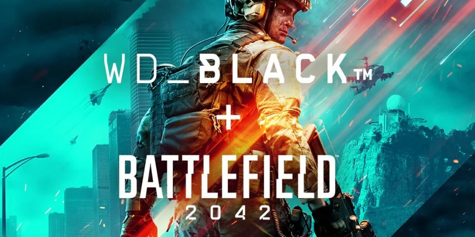 BATTLEFIELD 2042 Names WD_BLACK Its Official Gaming Storage Partner