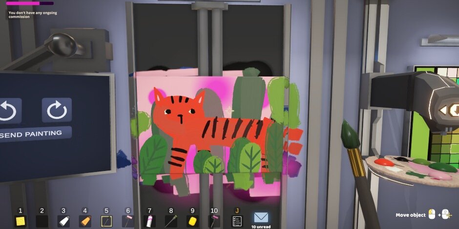 SUCHART: GENIUS ARTIST SIMULATOR Is Out Now Through Early Access!