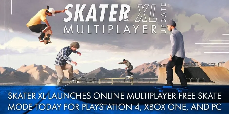 Skateboard With Others With SKATER XL's New Multiplayer Mode