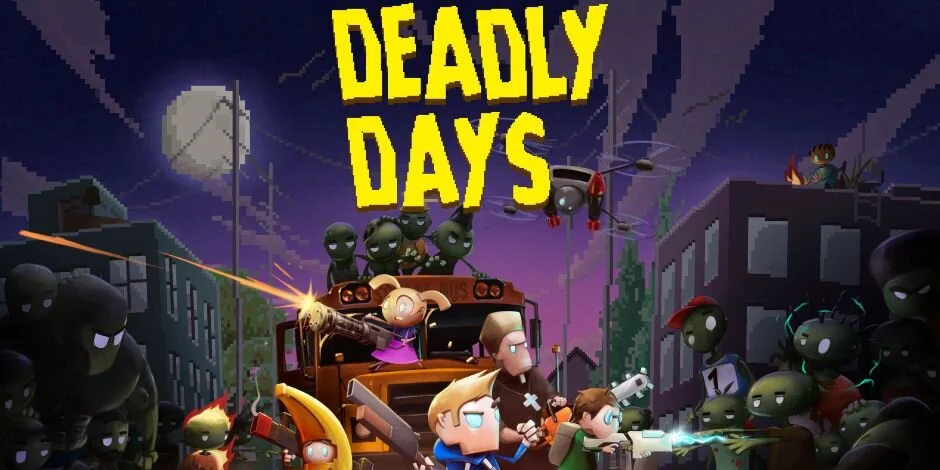 Rogue-Lite Zombie Shooter DEADLY DAYS Out Now On PlayStation and Xbox Platforms