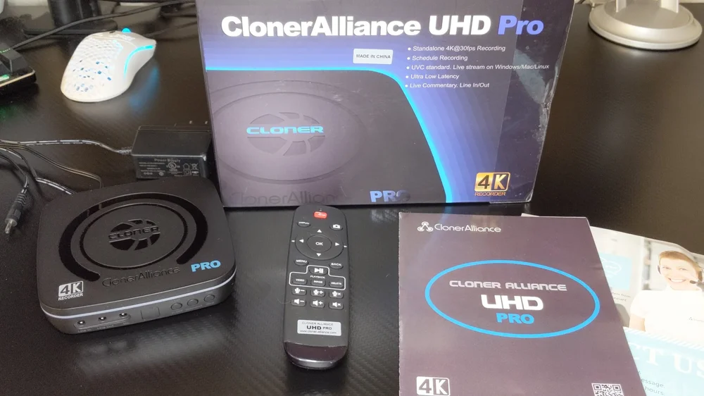 Cloner Alliance UHD Pro Review A Great Standalone 1080P Recording