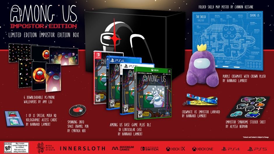 Check Out These AMONG US Collectors Editions That Are Coming Soon
