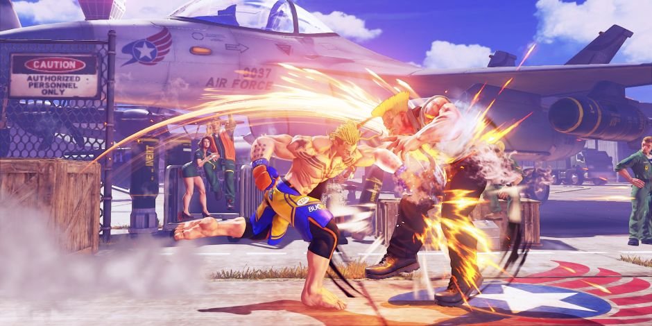 Ultra Street Fighter IV - PS4 Guile sonic boom glitch - video