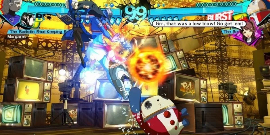 Witness PERSONA 4 ARENA ULTIMAX Fighting In Action