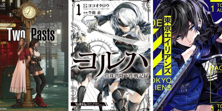 Square Enix Manga And Books Gives Fans A Little Bit Of Everything