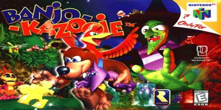 Banjo-Kazooie - Nintendo 64 Videogame - Editorial use only Stock