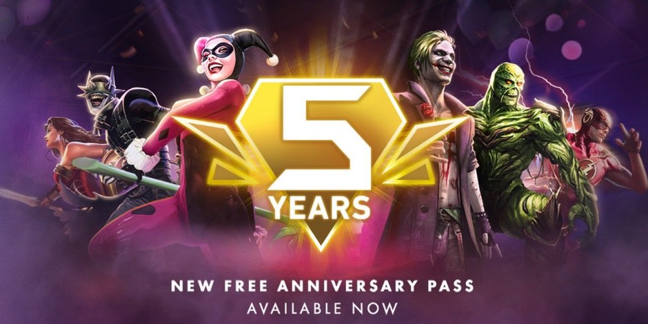 Celebrate 5 Years Of INJUSTICE 2 With These Mobile Events