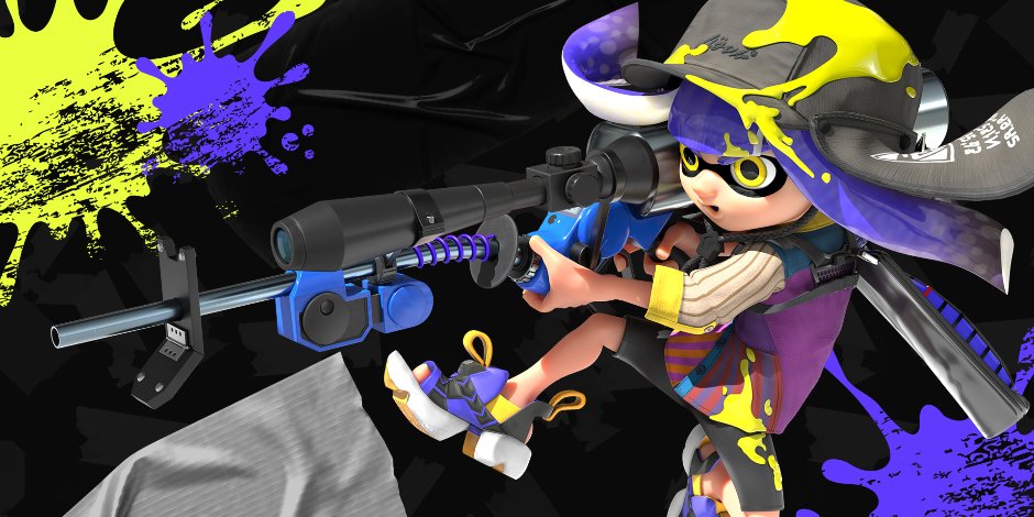 SPLATOON 3’s “Charger” Weapons Revealed