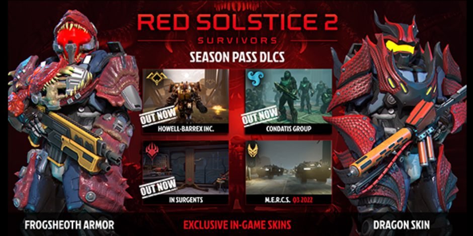 RED SOLSTICE 2: SURVIVORS Newest DLC Drops
