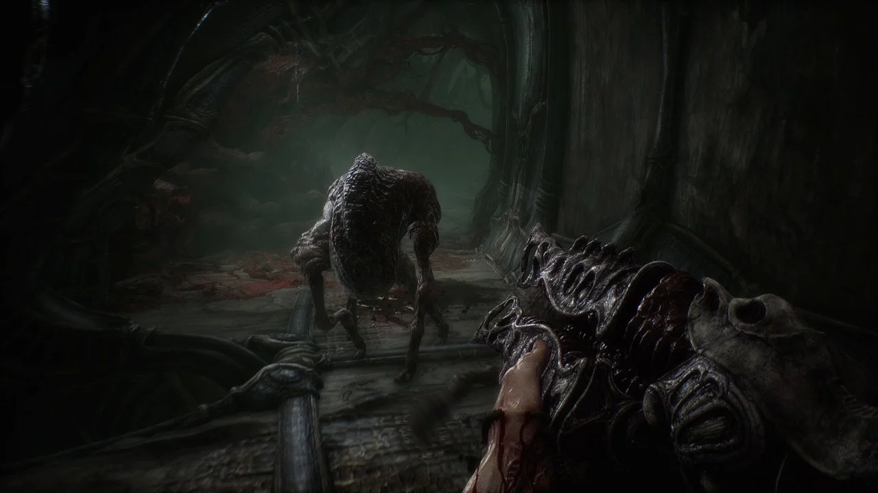 Release Date And Gameplay Walkthrough For SCORN Shows Off A Bio-Labyrinth