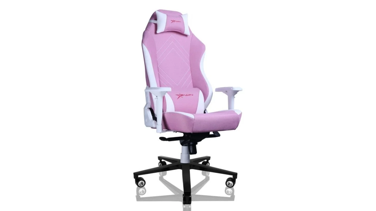 EwinRacing Releases Their SoftWeave Fabric Chair In Pink