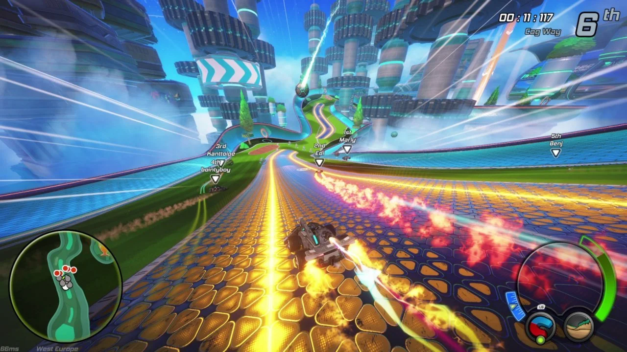 Release Date For TURBO GOLF RACING Announced With Pre-Install Access