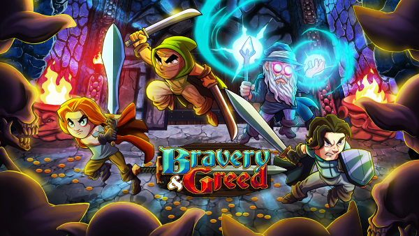 Co-Op Dungeon Brawler BRAVERY AND GREED Officially Announced