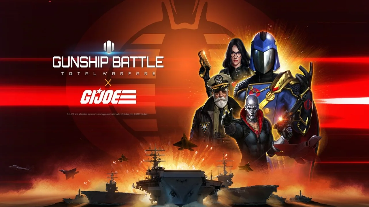 You And Whose Army?! G.I. JOE Joins The Ranks Of GUNSHIP BATTLE: TOTAL WARFARE