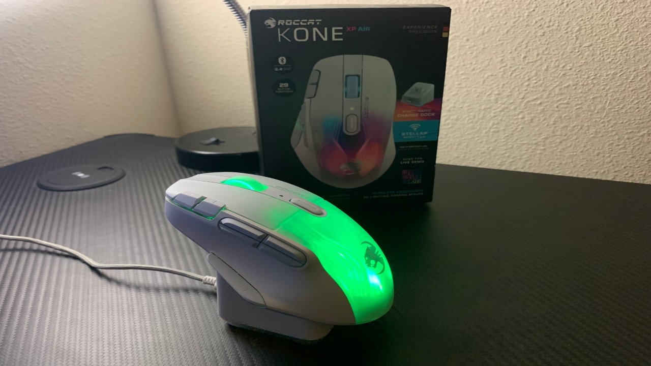 ROCCAT Kone XP Air Wireless Gaming Mouse Review: Gorgeous Mouse, Responsive  Accuracy, But With A Mediocre Battery — GameTyrant