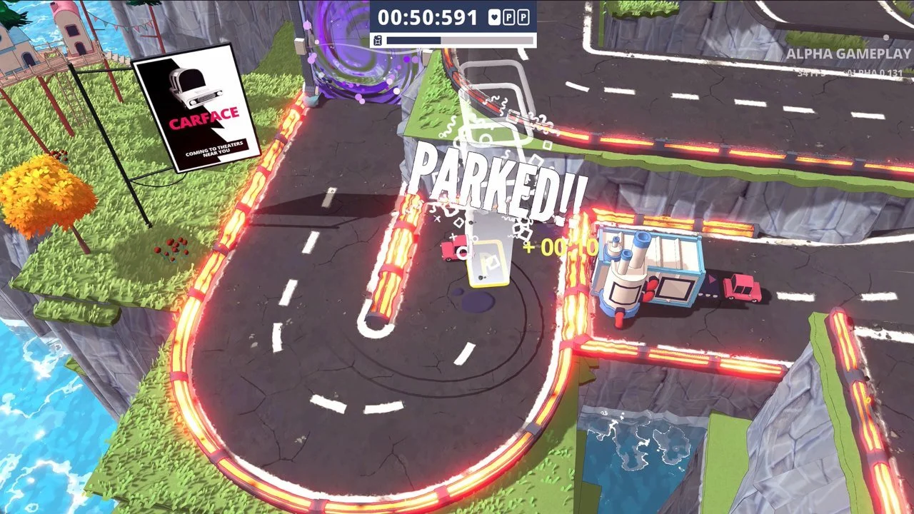YOU SUCK AT PARKING Review: Skill-Based Race-And-Drift Platforming
