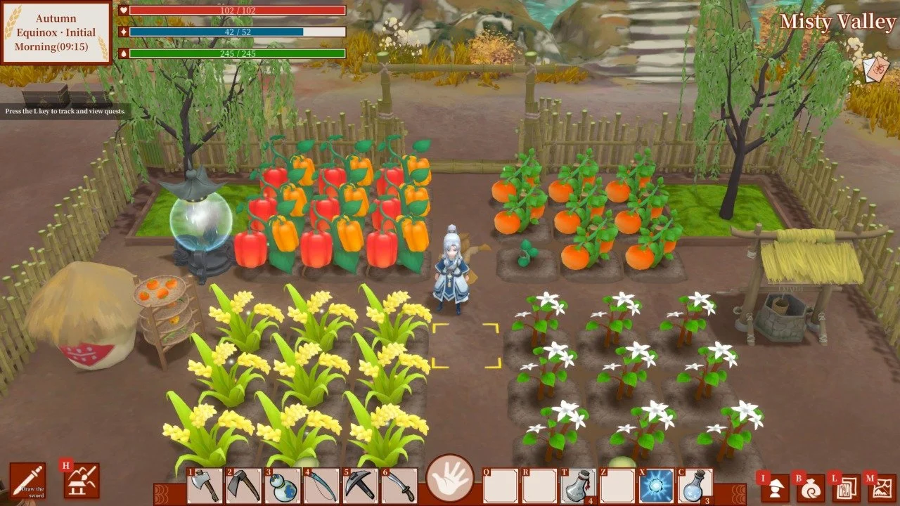 Eastern Farming Sim IMMORTAL LIFE Gets New Updates Trailer