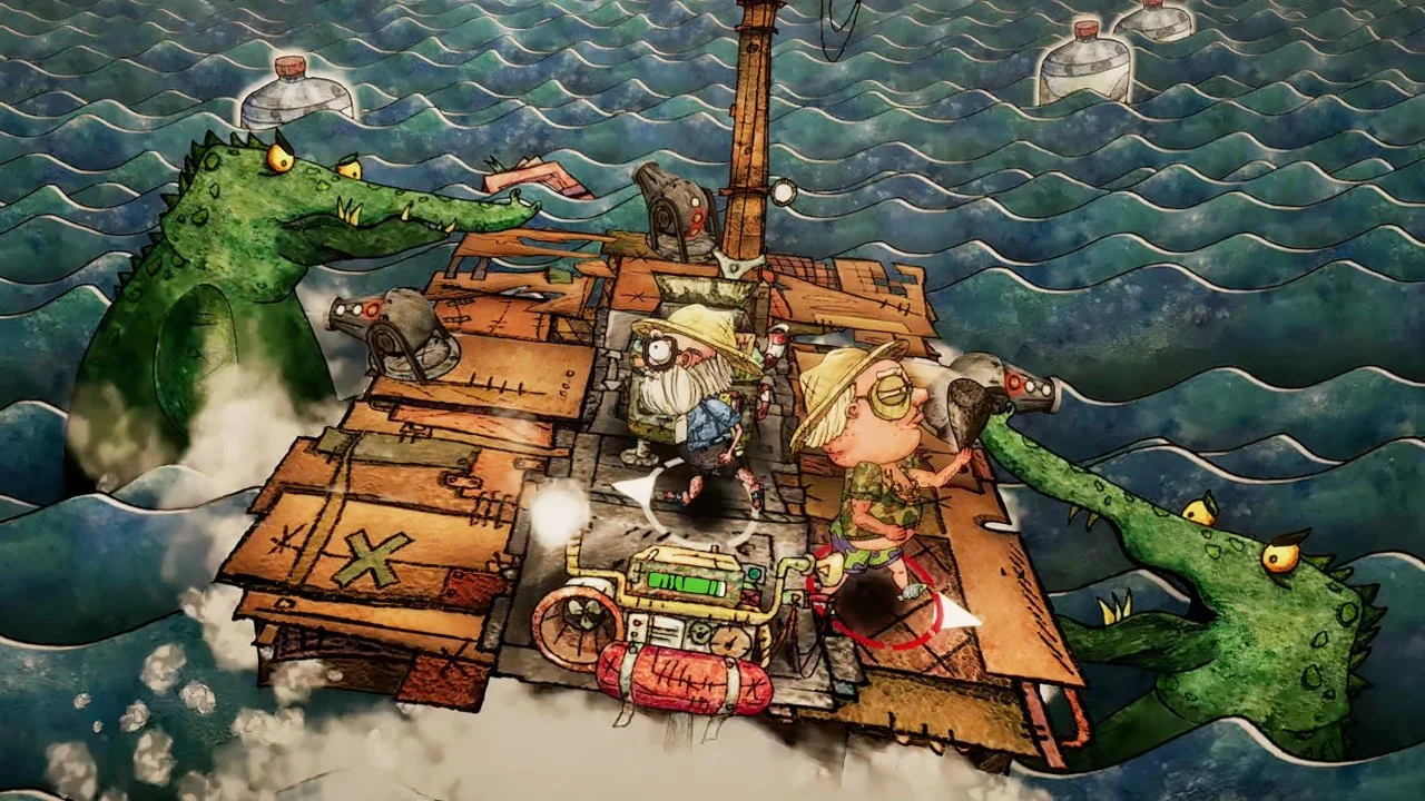 TRASH SAILORS Co-op Adventure Launches On PS4 and Switch
