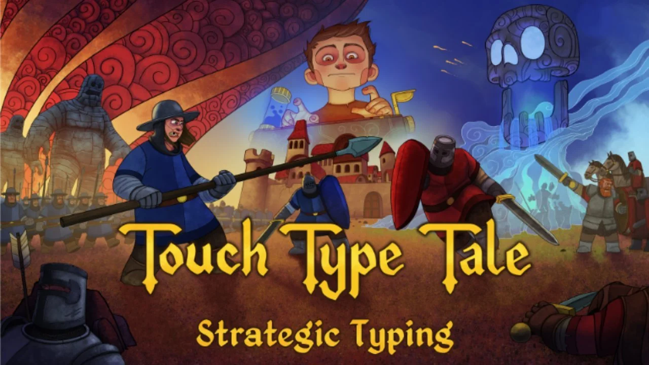 Learn To Type Efficiently With TOUCH TYPE TALE Strategic Typing Game