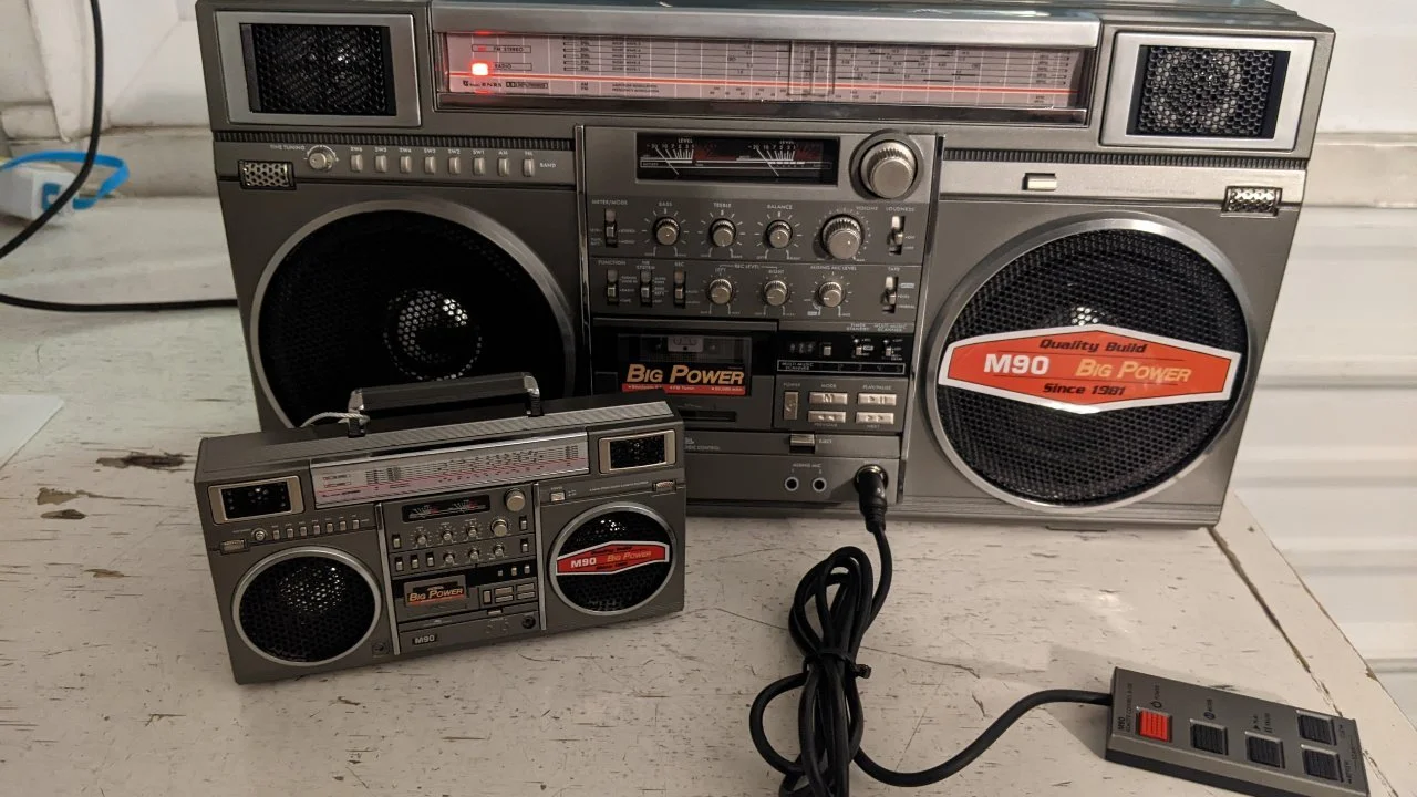 SOMETHING COOL: New Wave's M90 MINI And MICRO Boombox Speakers