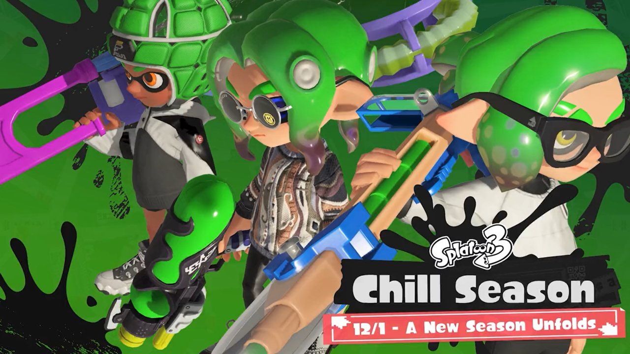 SPLATOON 3’s Chill Season Kicks Off Next Month