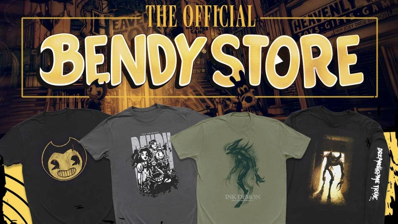 All New BENDY Merch Is Here In Time For The Holidays!