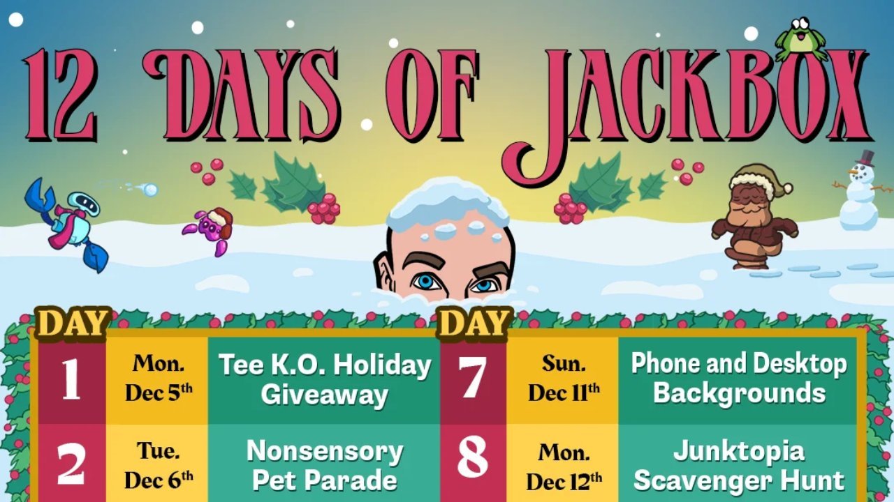 The '12 Days Of JACKBOX GAMES' Starts Tomorrow!