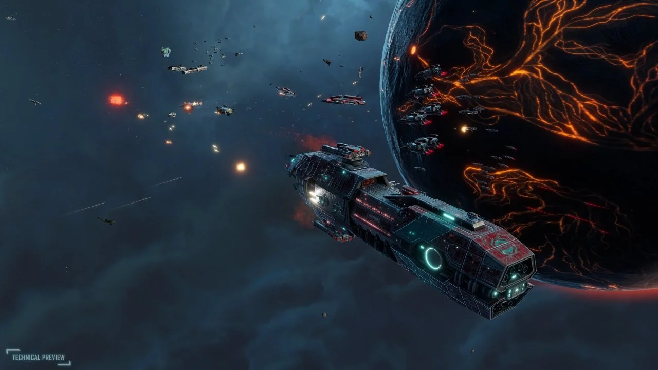 Update For Early Access SINS OF A SOLAR EMPIRE II Adds Ships, Faction, Research Changes