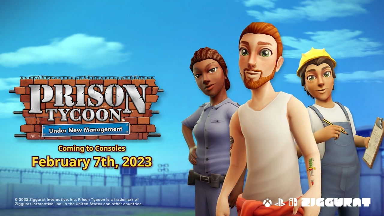 PRISON TYCOON: UNDER NEW MANAGEMENT Is Coming To Console Next Month!