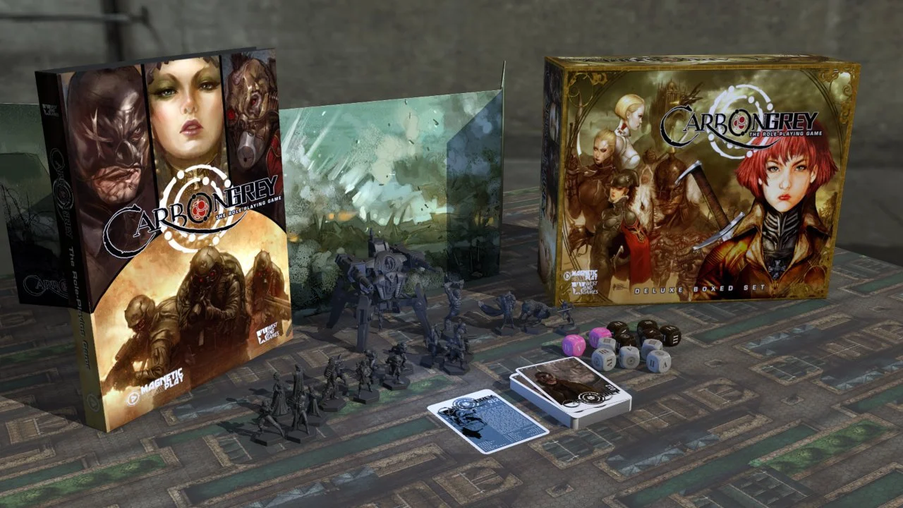 Check Out The New CARBON GREY TTRPG That Can Be Played Solo Or With Friends