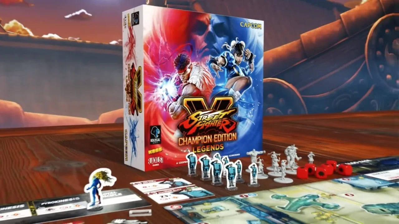 Crowdfunding For STREET FIGHTER V Board Game Begins Tomorrow