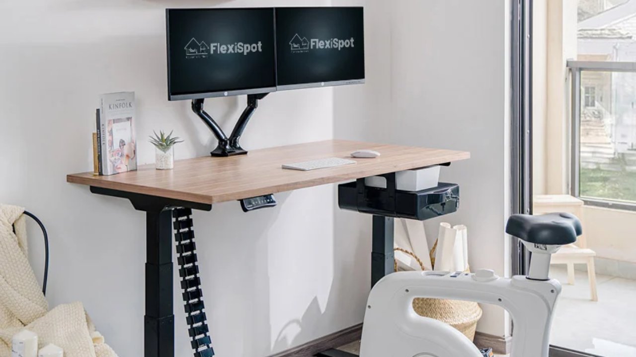 Check Out The E7 Pro Standing Desk From FlexiSpot