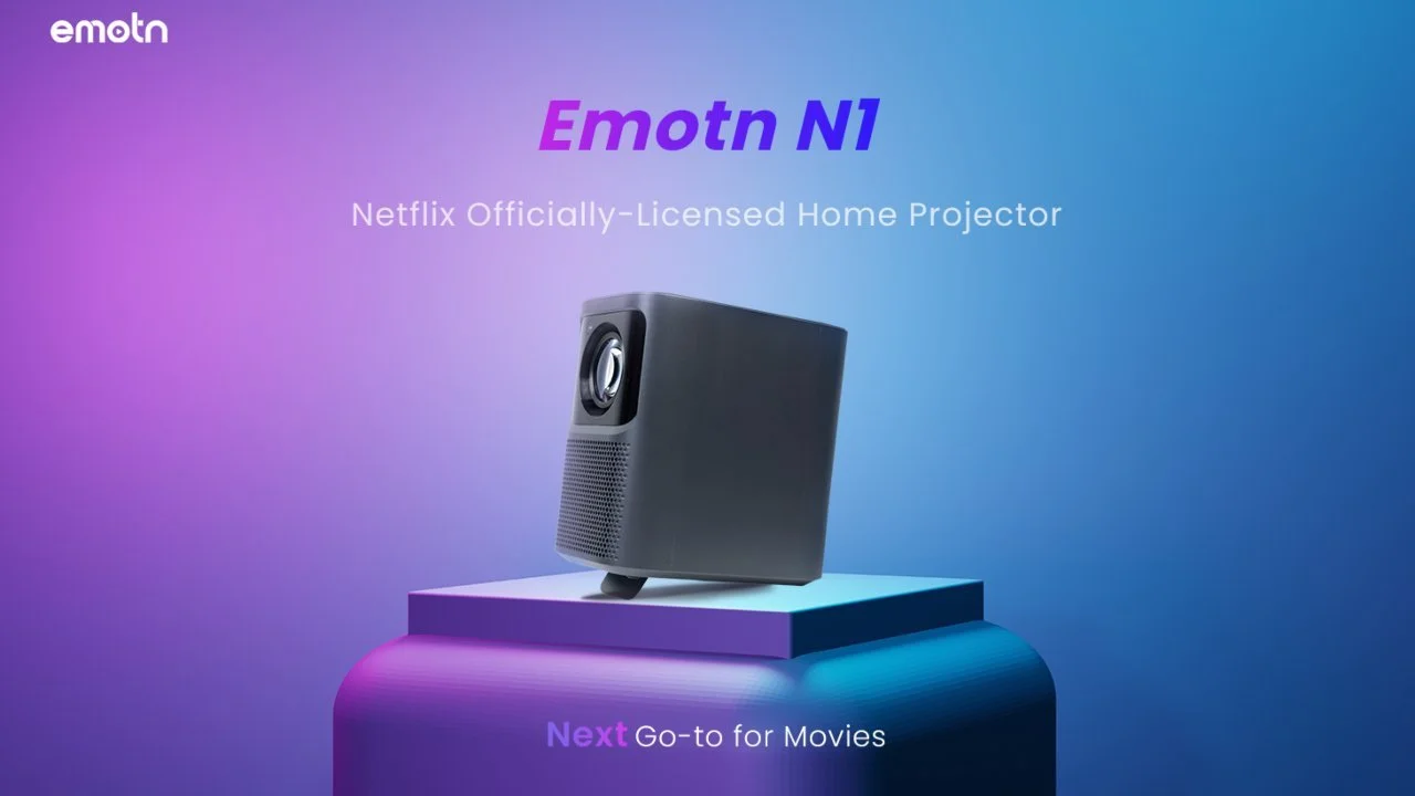 Emotn Launches A New Netflix-Licensed Home Projector!