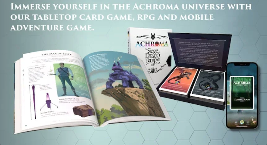Don't Miss Your Chance To Claim Rewards On ACHROMA's Kickstarter