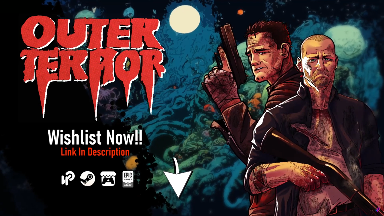 OUTER TERROR Is A Bullet Hell Homage To B-Horror Films