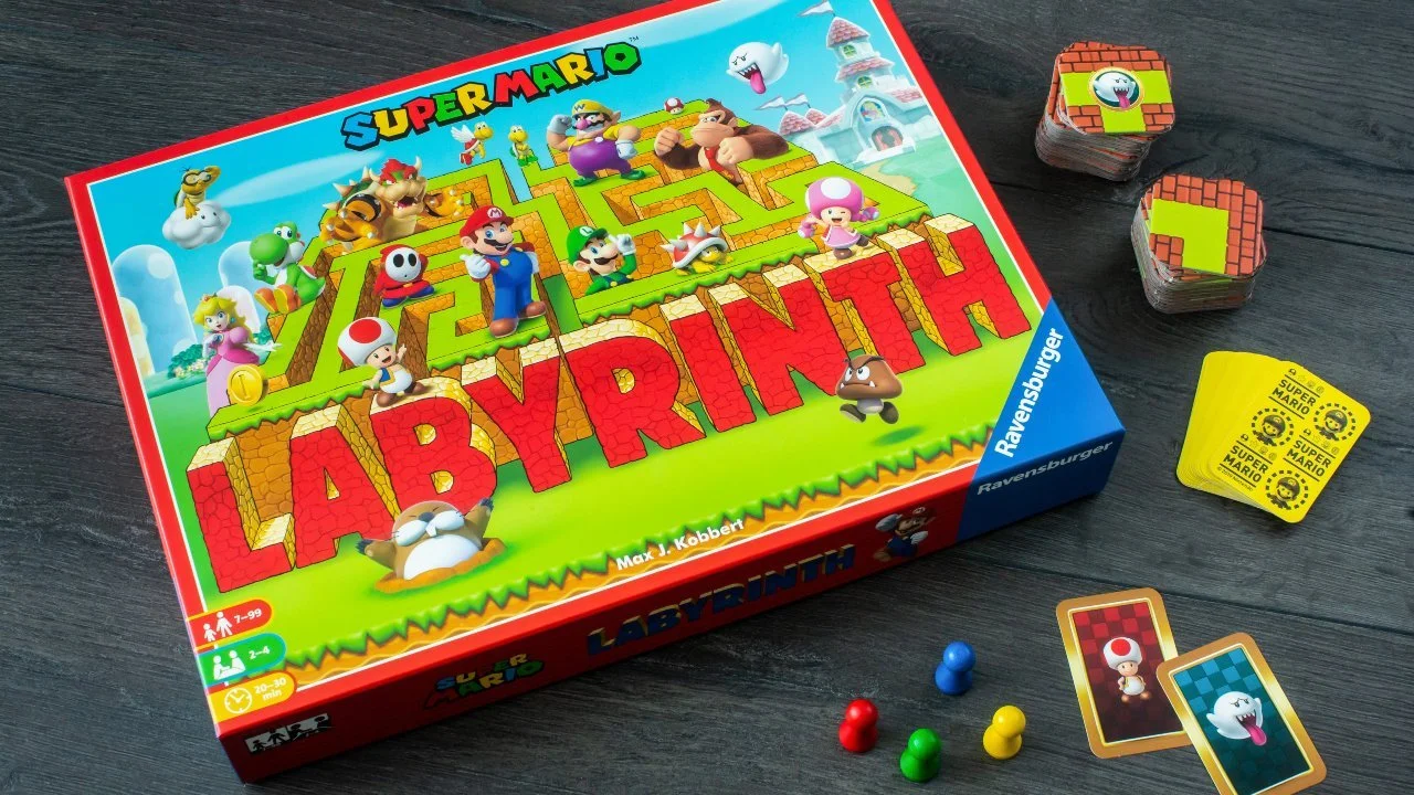 Celebrate The SUPER MARIO BROS Movie Launch With A Game Of SUPER MARIO LABYRINTH