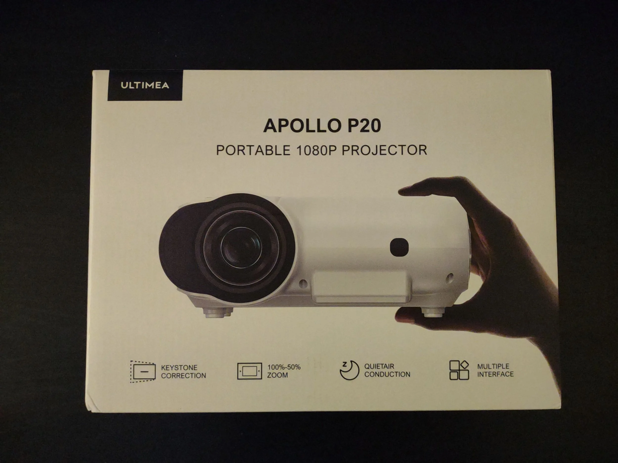 APOLLO P20 Projector Review: Shiny New Affordable 1080P Projector!