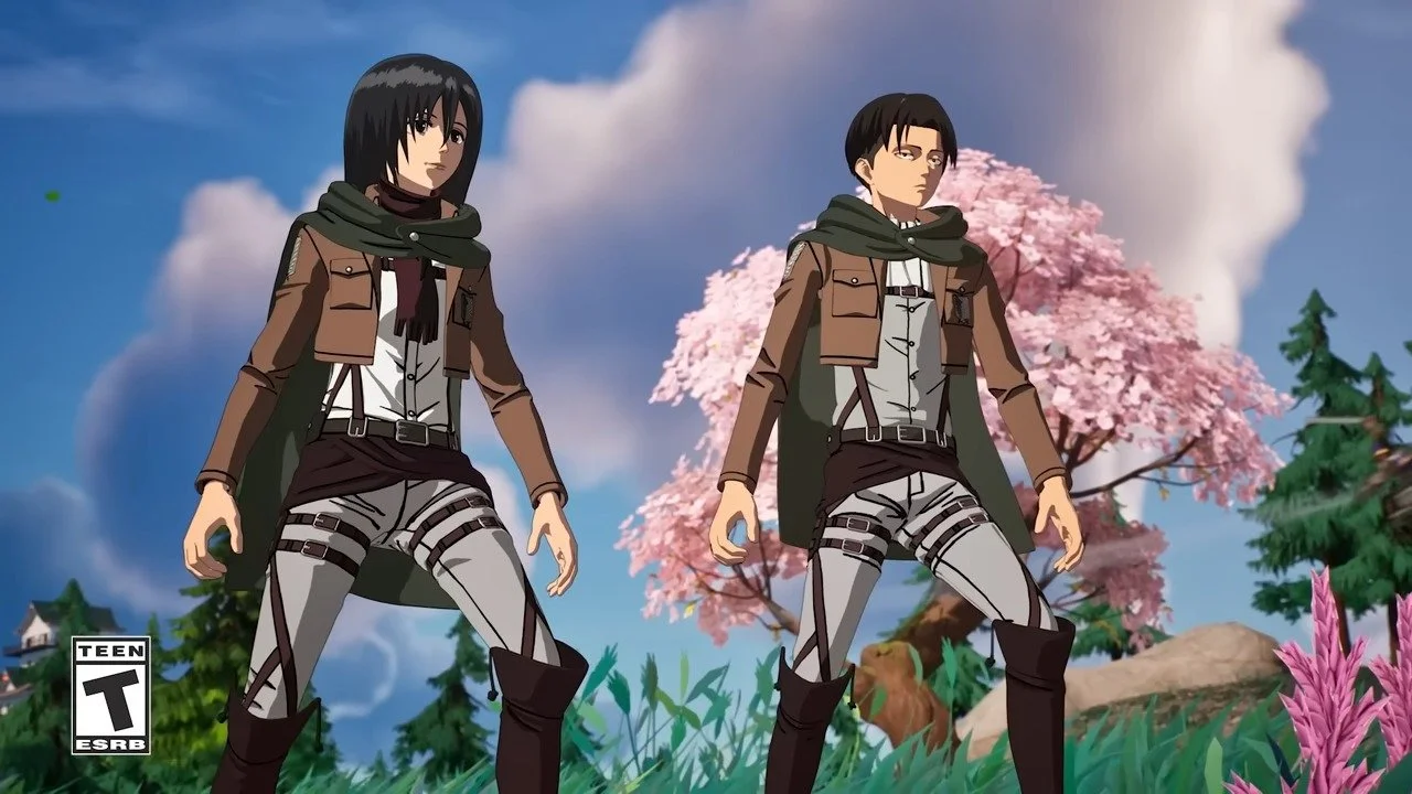 You Can Now Fully Enjoy The Attack On Titan Crossover With FORTNITE