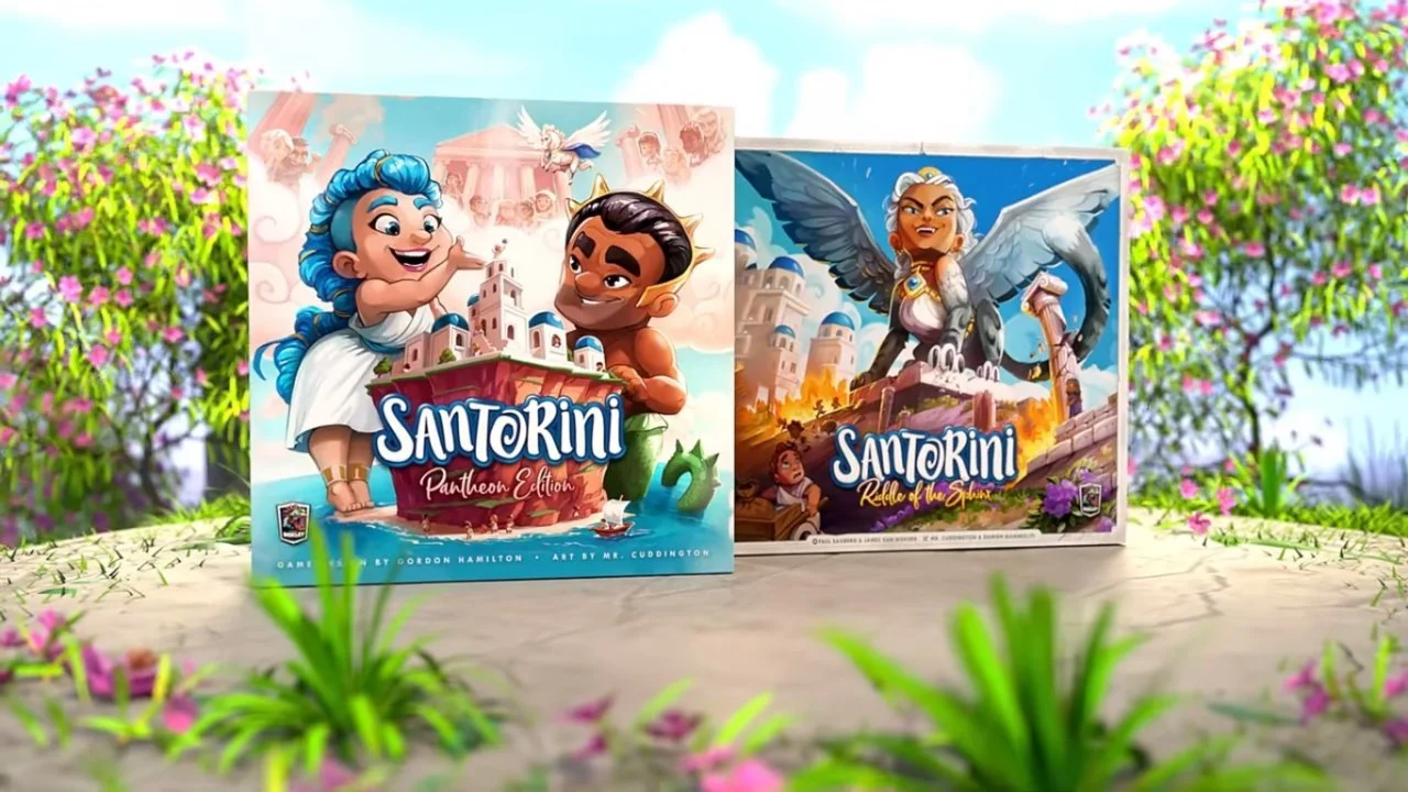 Check Out The Re-Imagined SANTORINI Tabletop Board Game