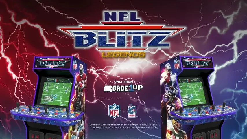 Arcade1UP NFL BLITZ Arcade Cabinet On Discounted For A Limited Time