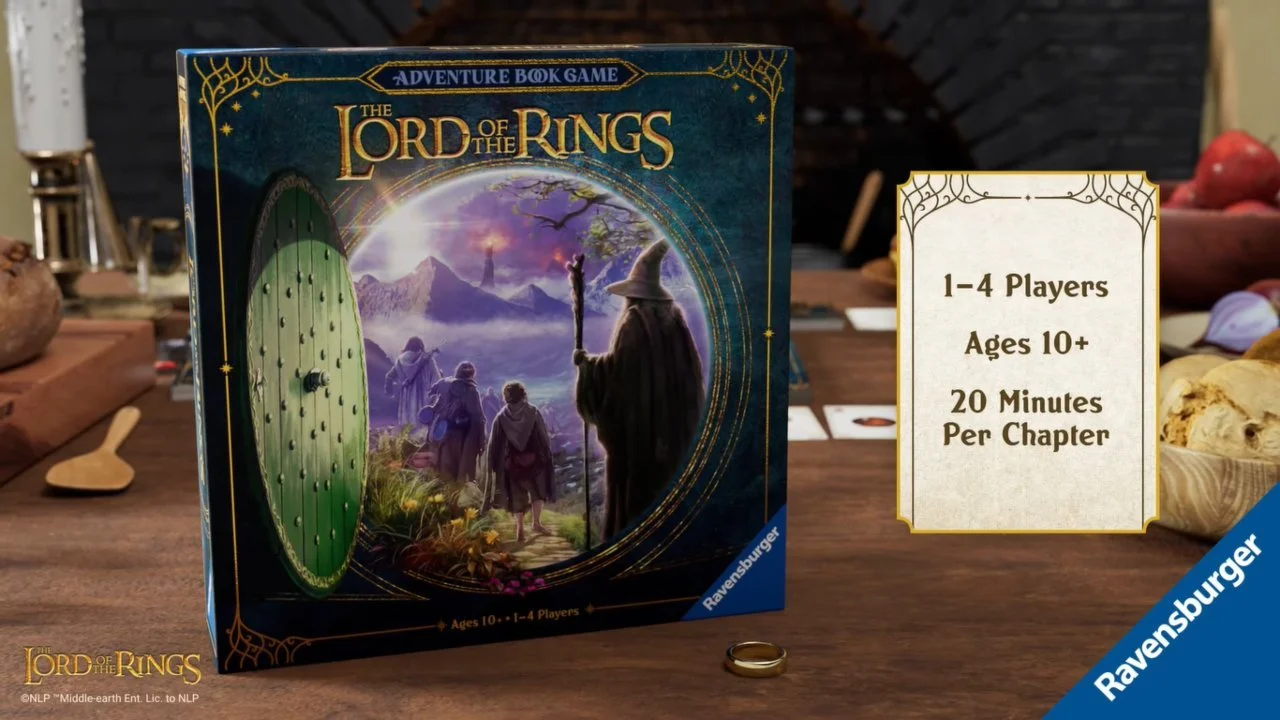 Ravensburger's Third Adventure Book Title Is THE LORD OF THE RINGS ADVENTURE BOOK GAME