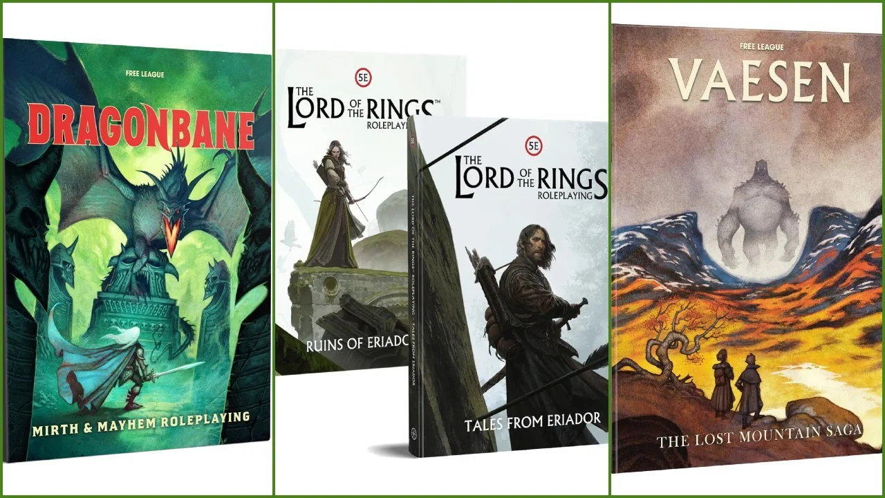 Check Out The Recent TTRPG News From FREE LEAGUE PUBLISHING